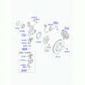 ΔΙΣΚΟΠΛΑΚΕΣ ΕΜΠΡΟΣ HYUNDAI i30/KIA CEED 3D-5D '07-'12 (ΚΟΡΕΑ) Hyundai i30 '07 - '12