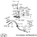 ΝΤΙΖΕΣ ΤΑΧΥΤΗΤΩΝ HYUNDAI ACCENT 94-99 Hyundai Accent H/B '94 - '97